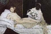 Edouard Manet Olympia painting